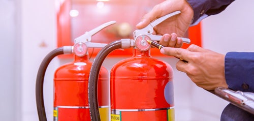 Fire extinguishers